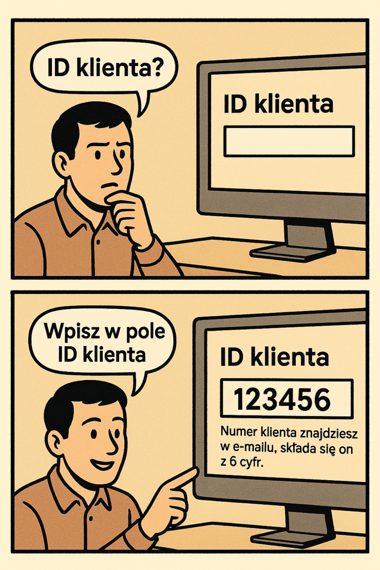 Jak wpisać i gdzie znaleźć ID klienta