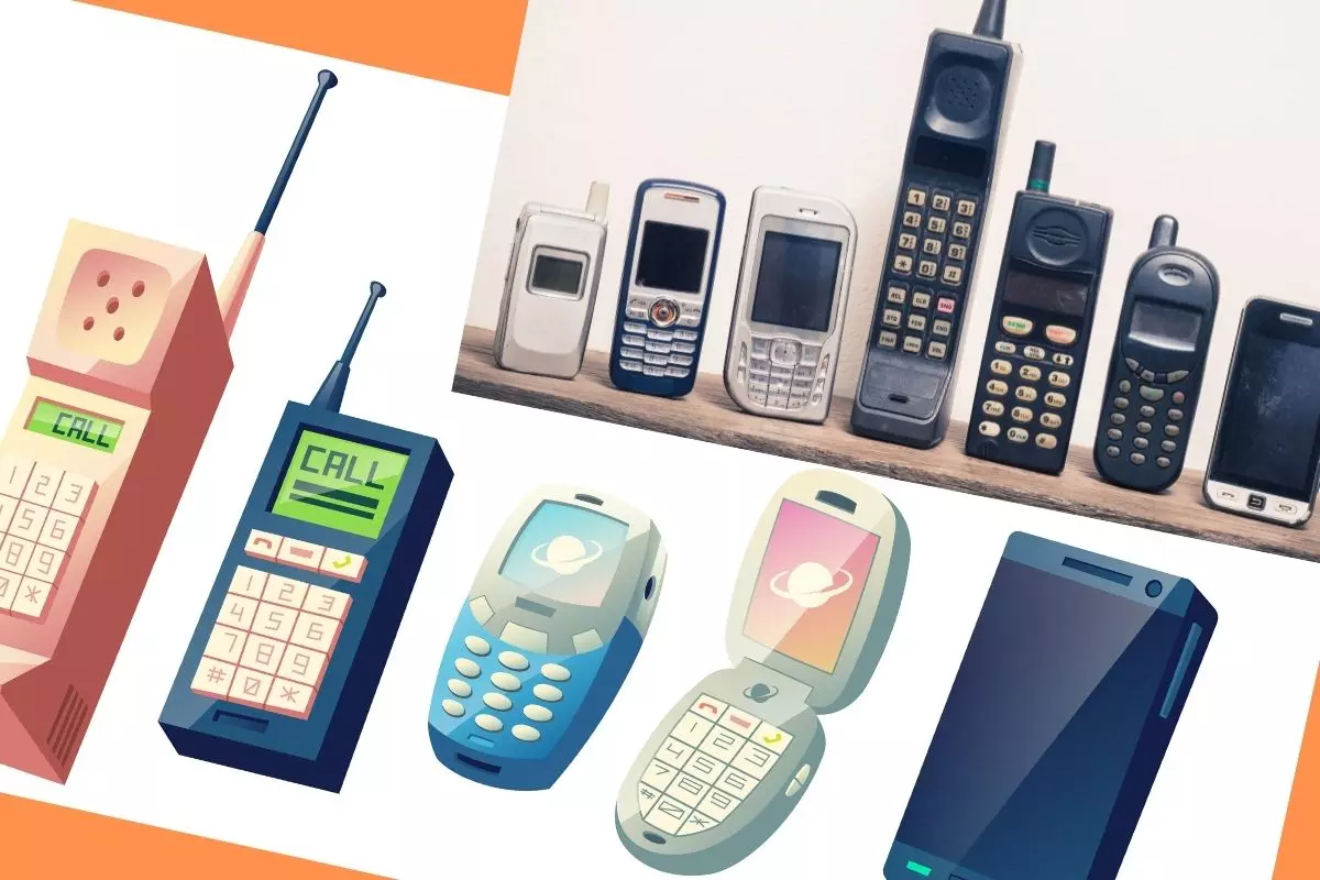 Ewolucja telefonów komórkowych na przestrzeni lat